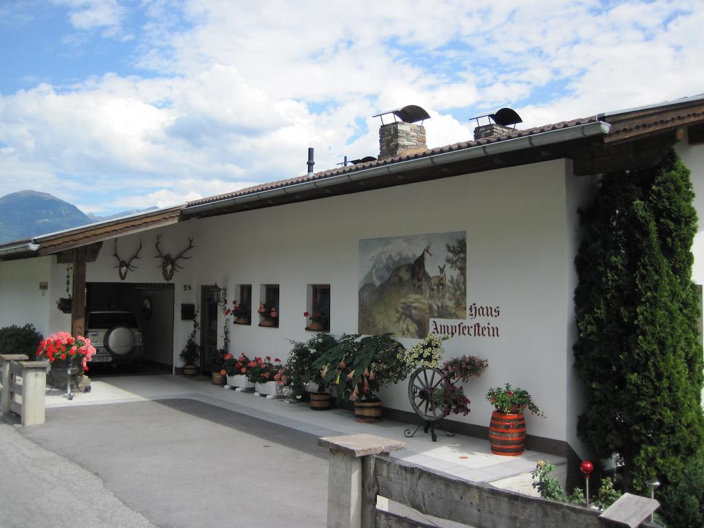 Ferienwohnung Haus Ampferstein Telfes im Stubai Exterior foto